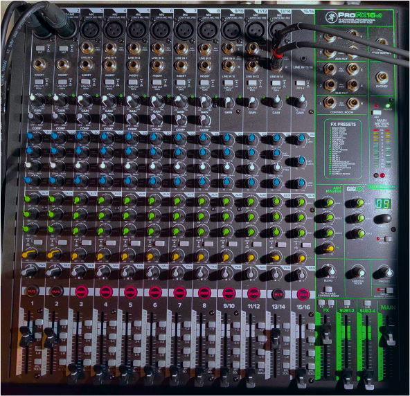 Mischpult-Einstellungen